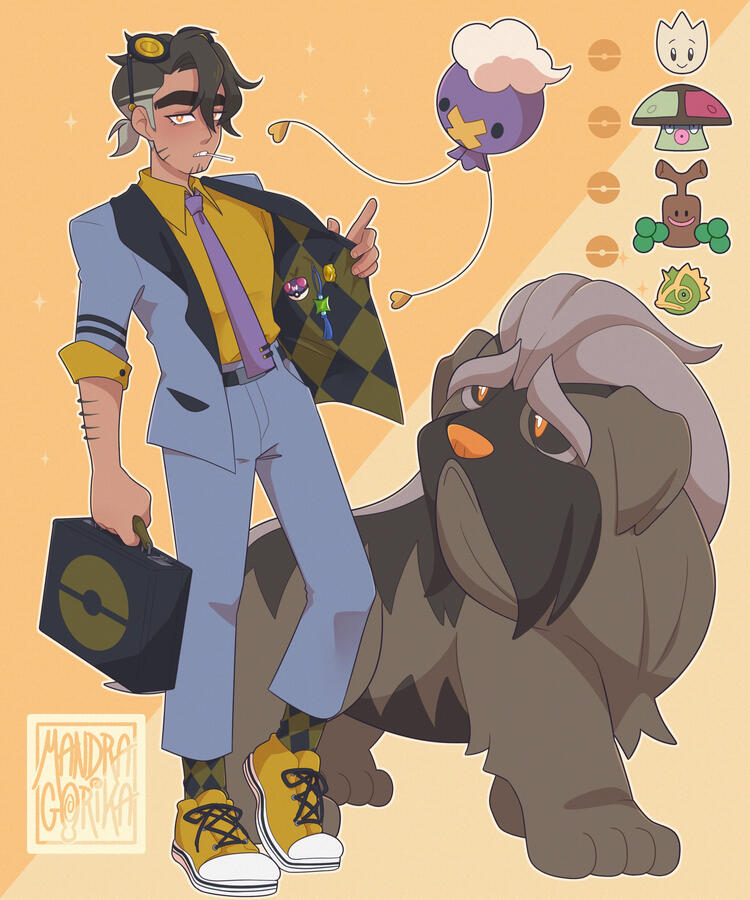 Ponzi ( Pokemon Trainer OC )